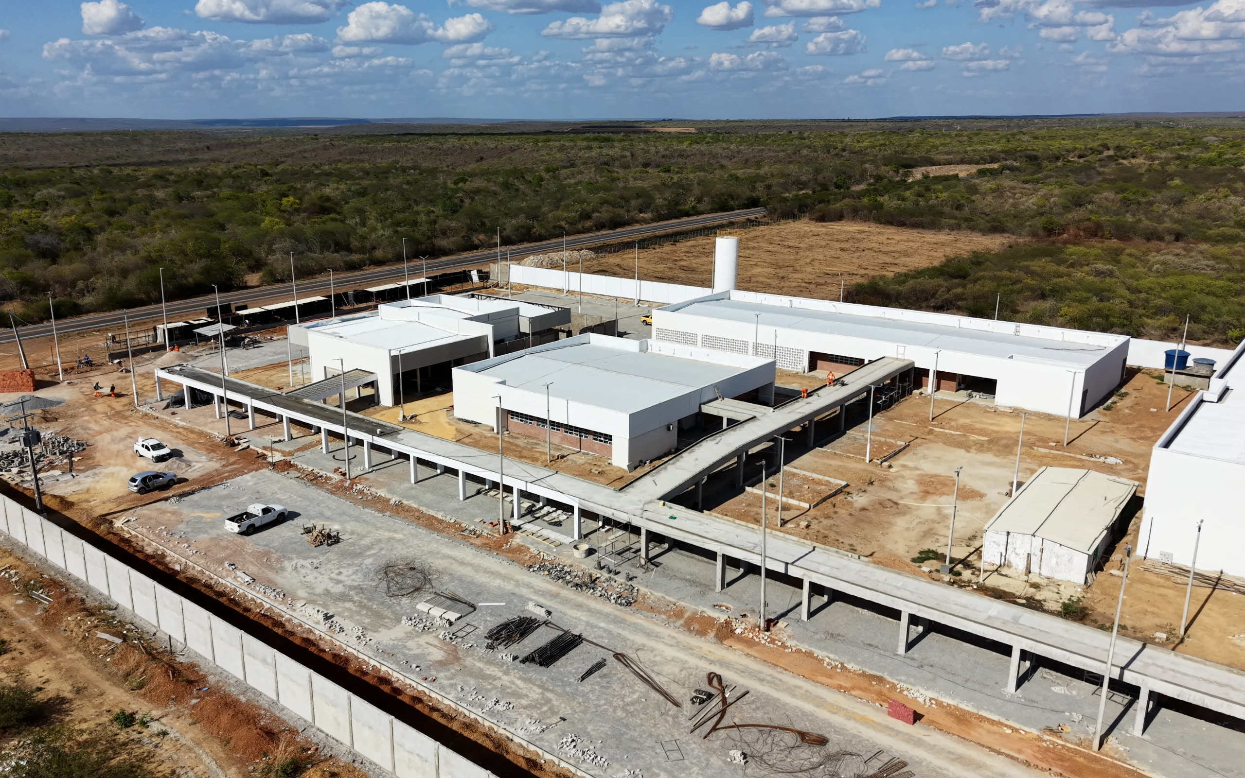 Educação no Cariri: Obras da URCA em Campos Sales aceleram e ultrapassam 80% de conclusão