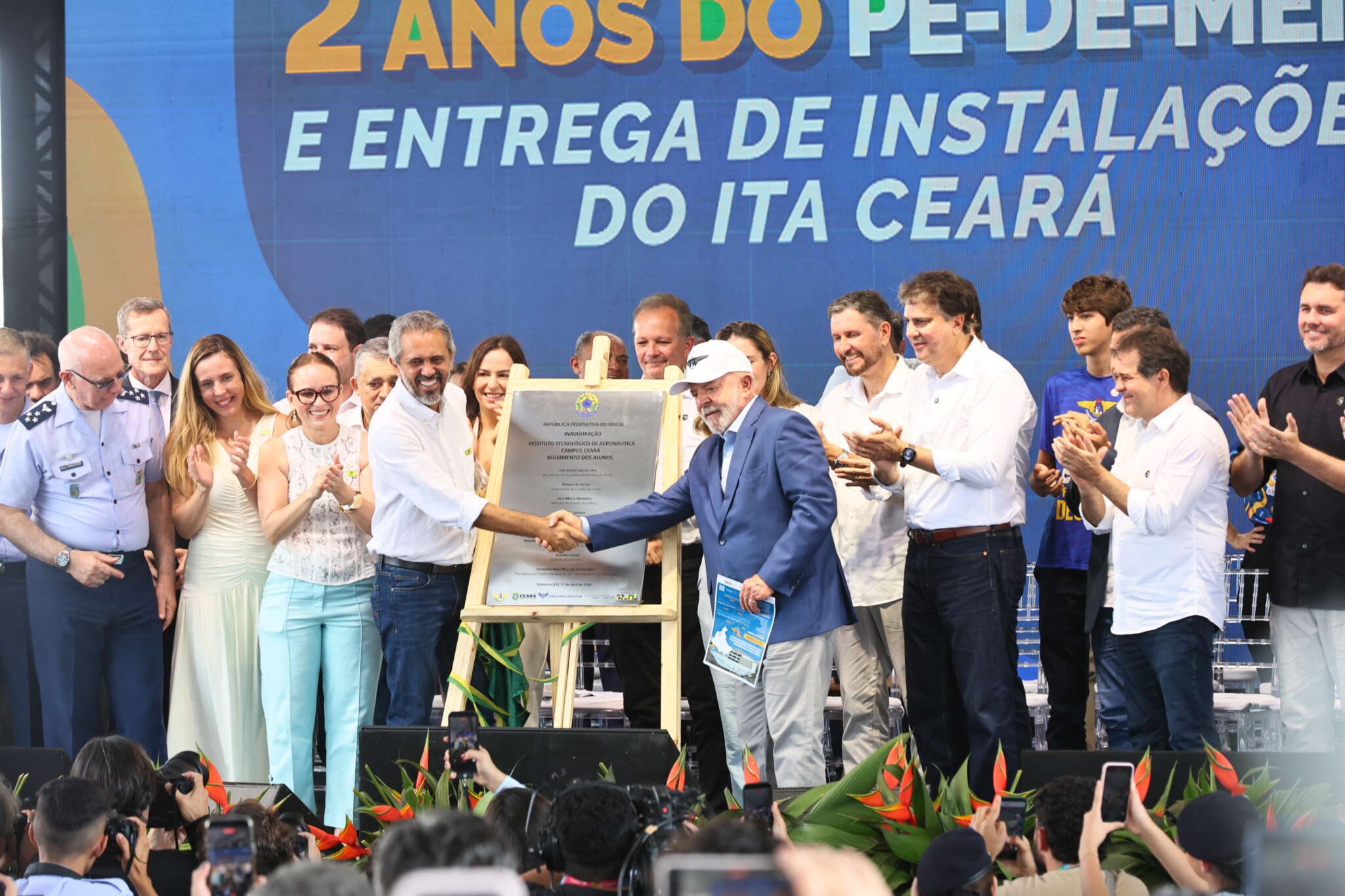 “O ITA veio para cá em homenagem ao povo do Ceará”, destaca o presidente Lula na entrega da primeira etapa do Instituto fora de SP