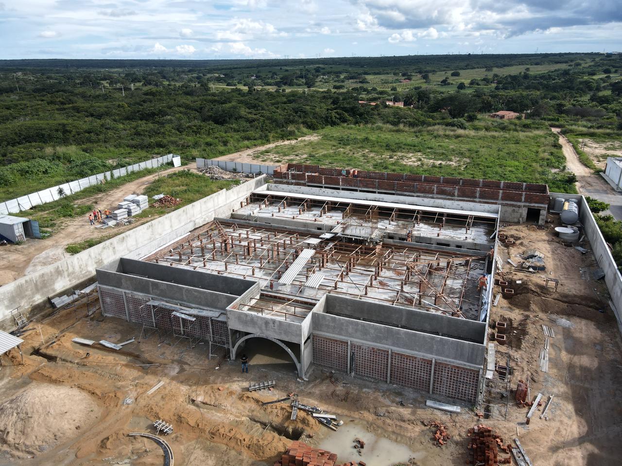 Construção do Núcleo da Pefoce de Tianguá já supera os 50% de execução